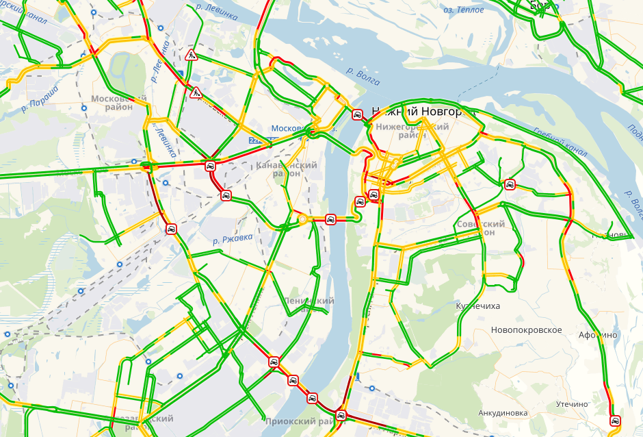 Карта дорог нижнего новгорода. Нижний Новгород Автозаводский район пробка. Пробки Нижний Новгород Окский мост. Пробки Линда Нижний Новгород сейчас. Пробки Лысково-н.Новгород.