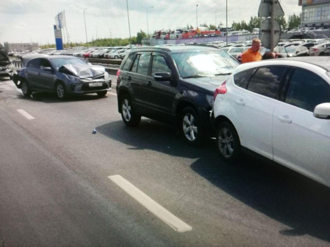 Водитель KIA пострадал в массовом ДТП на Ларина в Нижнем Новгороде |  Открытый Нижний