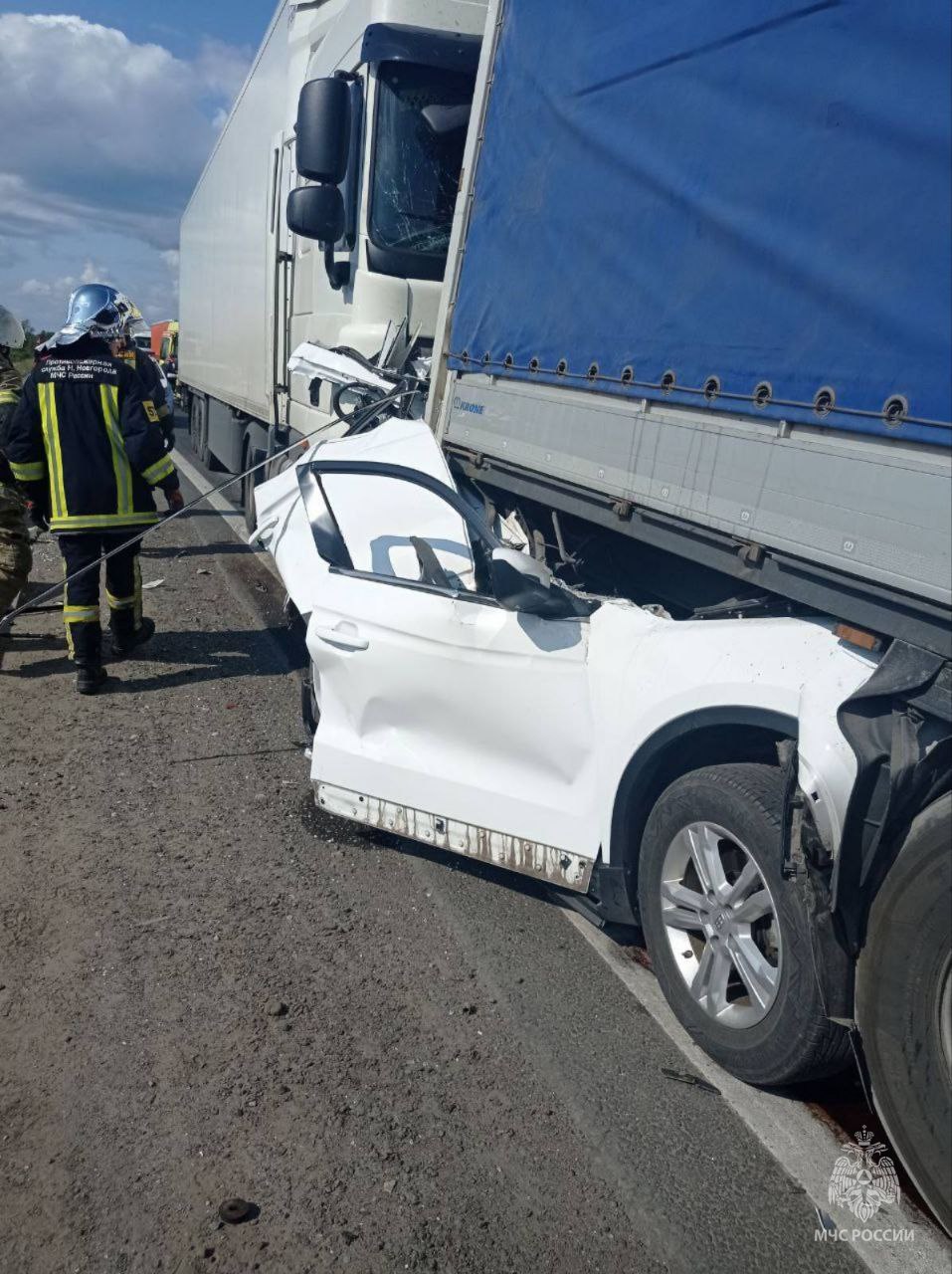 Два человека погибли в ДТП с тремя фурами в Нижегородской области |  Открытый Нижний