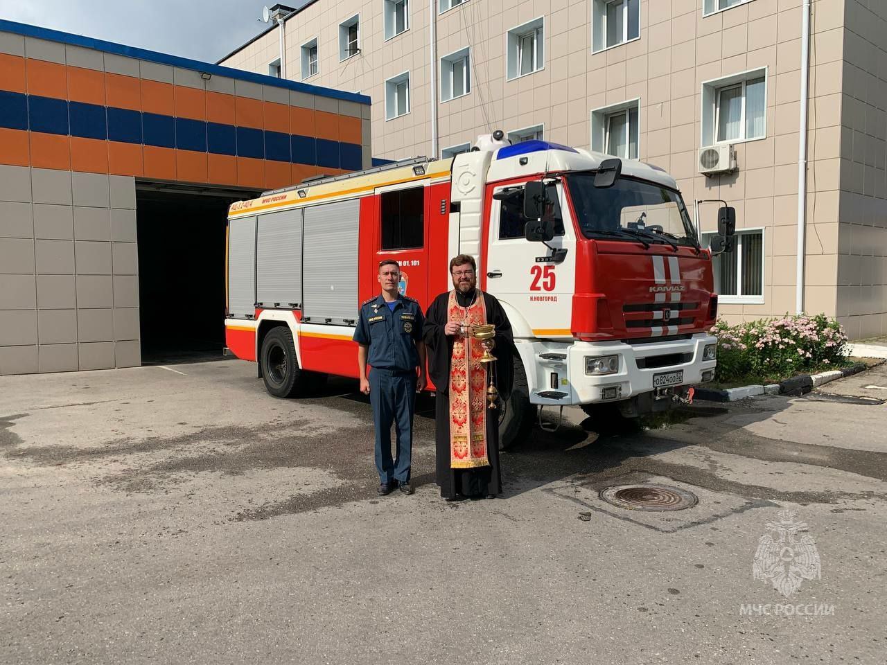 Пожарную часть освятили в Московском районе | 03.09.2023 | Нижний Новгород  - БезФормата