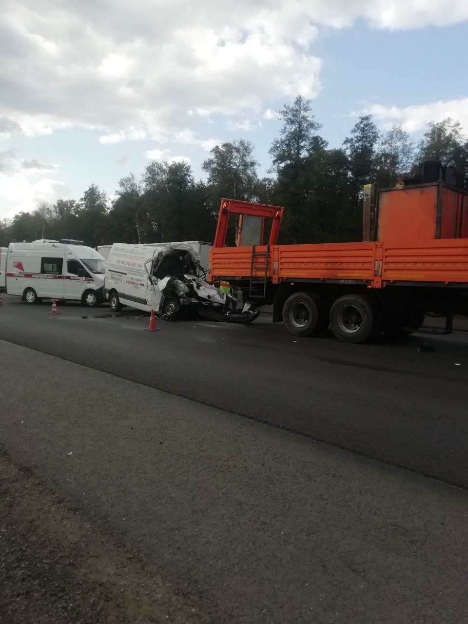 Смертельное ДТП с дорожной техникой произошло на М-7 в Дзержинске |  13.09.2023 | Нижний Новгород - БезФормата