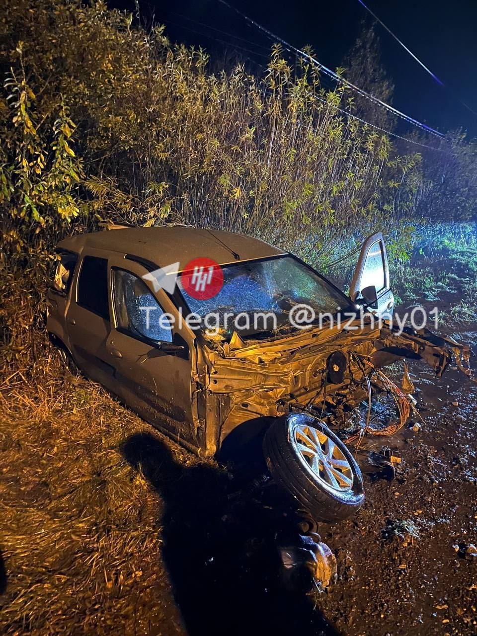 Водитель вылетел через багажник при ДТП с автобусом в Нижегородской области  | Открытый Нижний