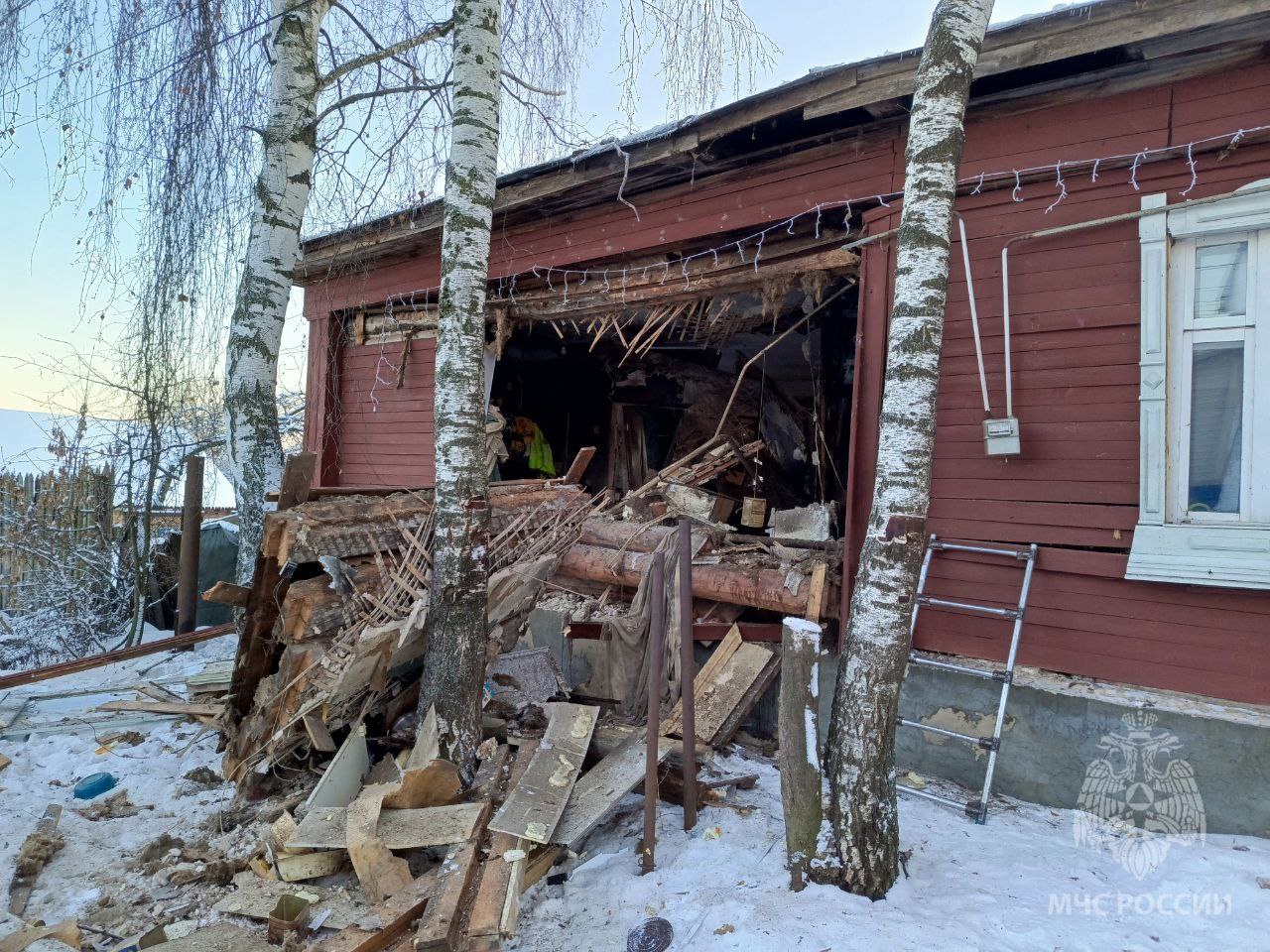 Опубликованы фото и видео с места взрыва газа в Выксе | 08.01.2024 | Нижний  Новгород - БезФормата