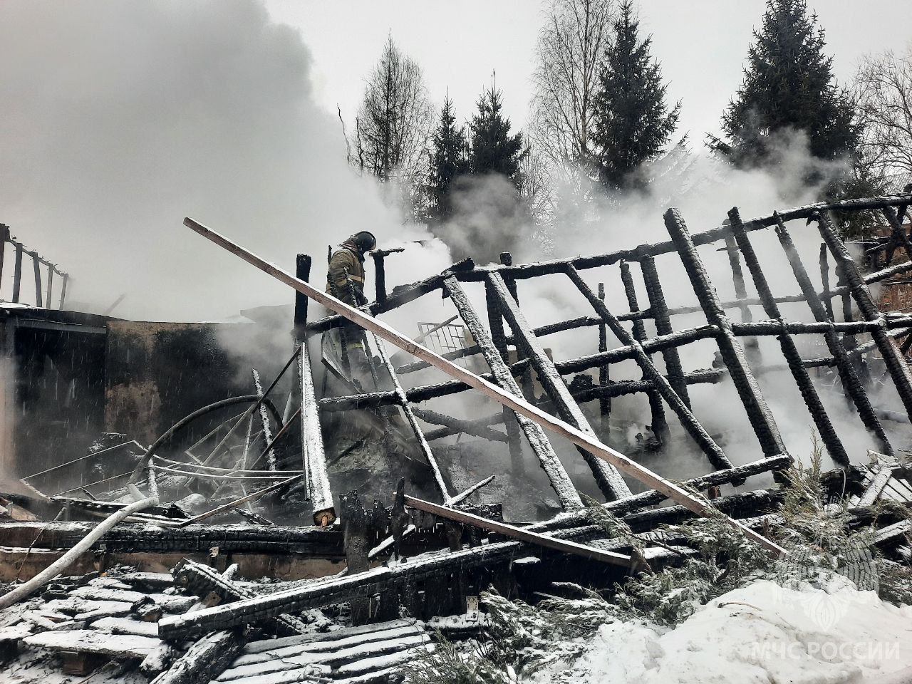 Смертельный пожар произошел в богородской деревне Кубаево | 16.02.2024 |  Нижний Новгород - БезФормата