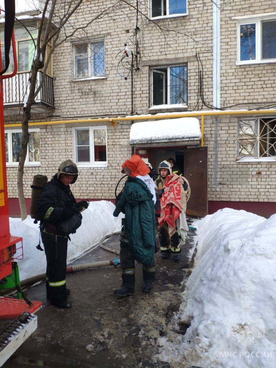 Двух детей и взрослого спасли на пожаре в Нижнем Новгороде | 22.02.2024 |  Нижний Новгород - БезФормата