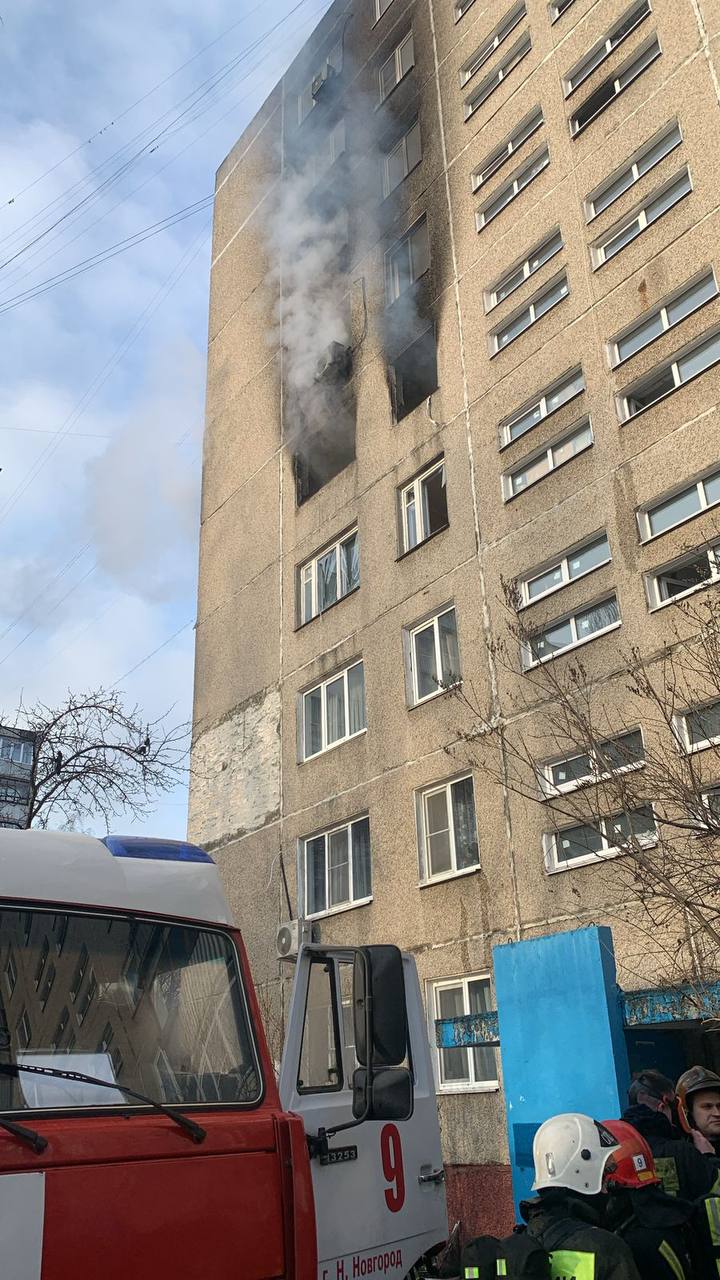 Один человек пострадал при пожаре на Фучика в Нижнем Новгороде | 19.03.2024  | Нижний Новгород - БезФормата