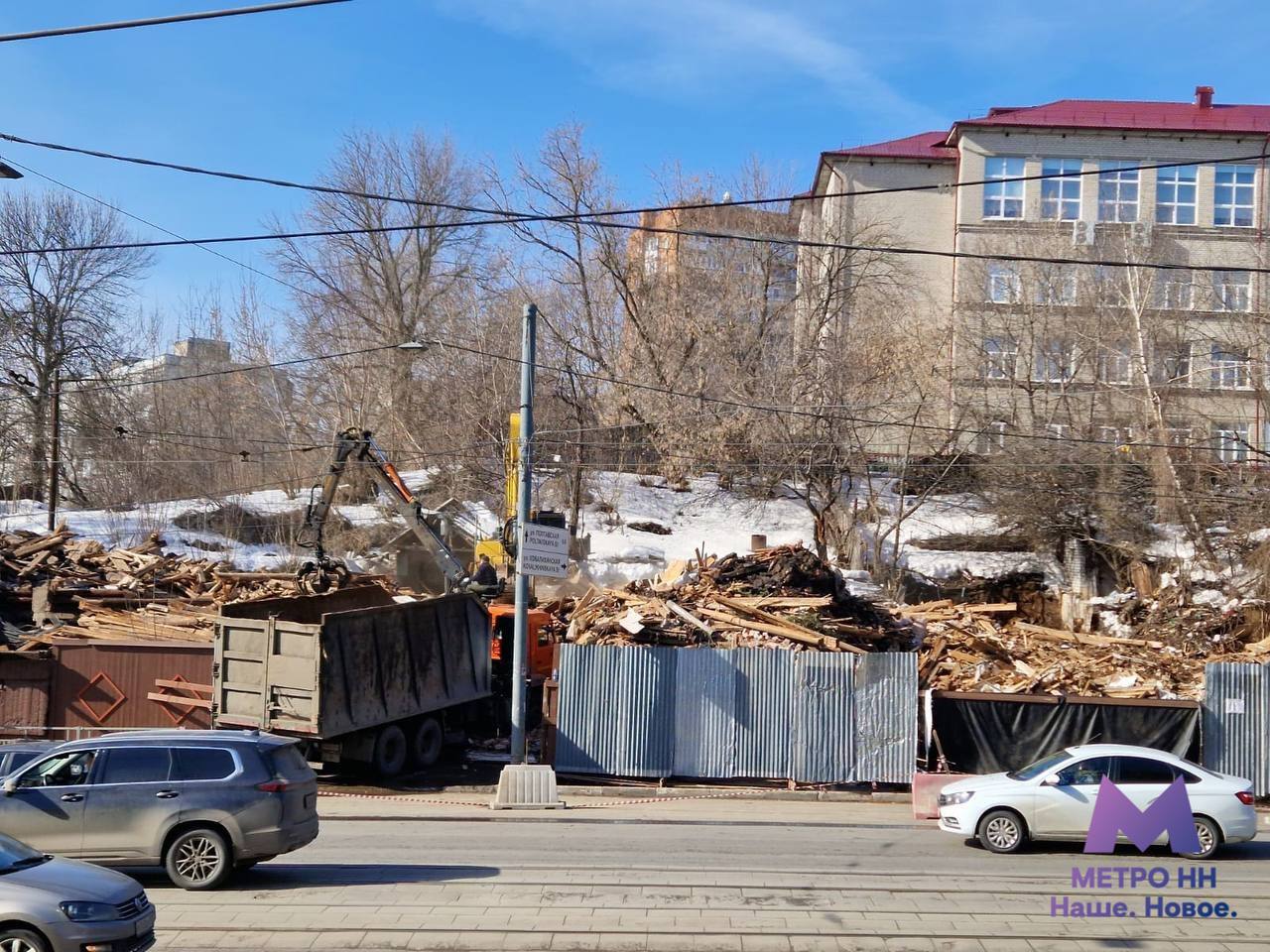 Опубликованы фото сноса домов у стройплощадки метро Сенная в Нижнем  Новгороде | Открытый Нижний