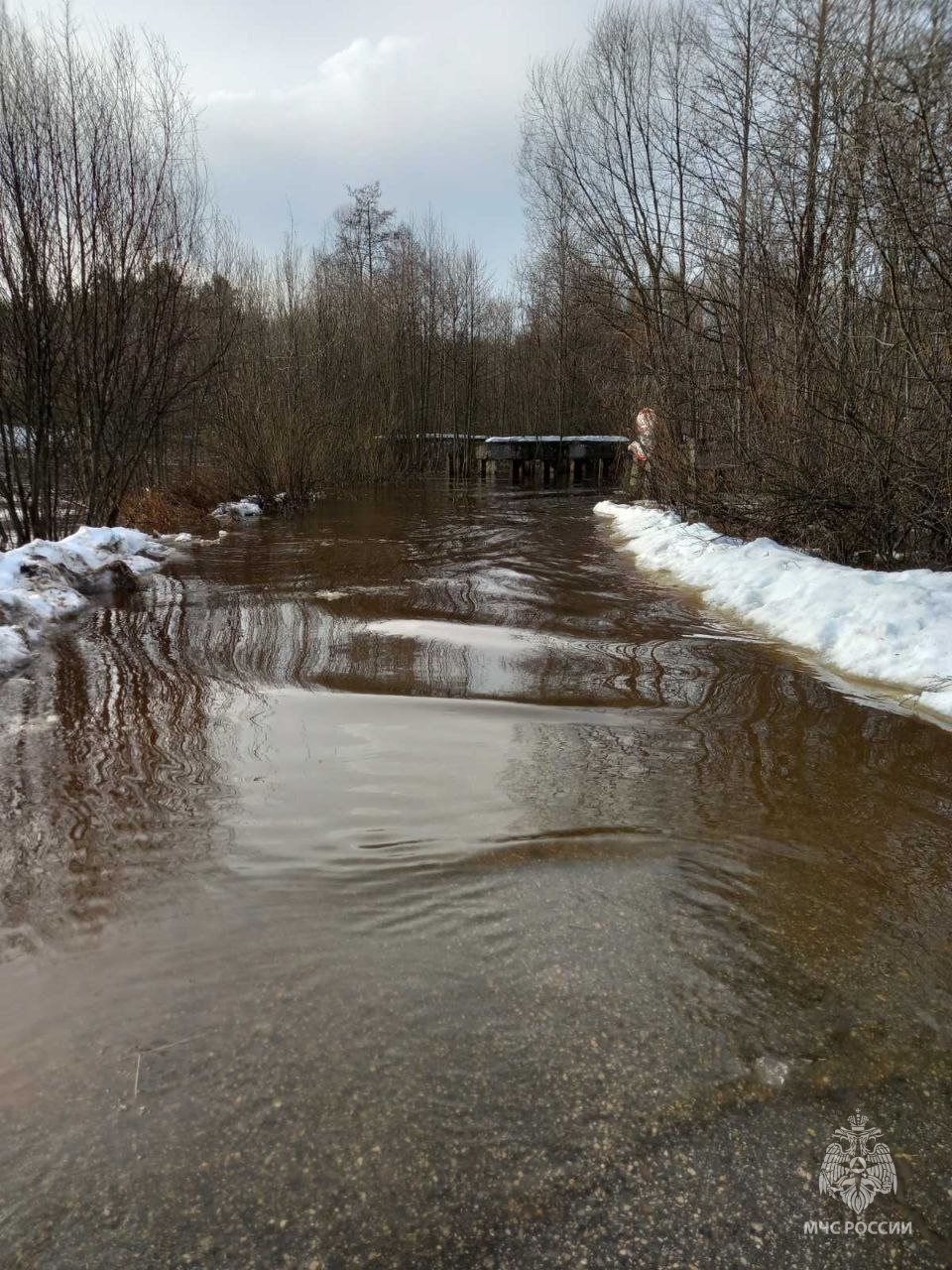 Еще два низководных моста затопило в Нижегородской области | 01.04.2024 |  Нижний Новгород - БезФормата