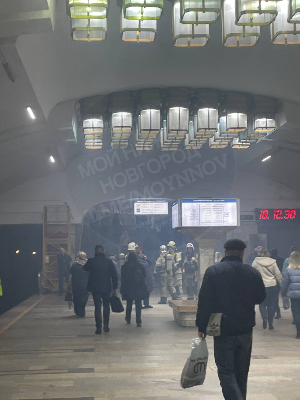 МЧС опровергло слухи о возгорании на станции метро «Парк культуры» |  02.04.2024 | Нижний Новгород - БезФормата