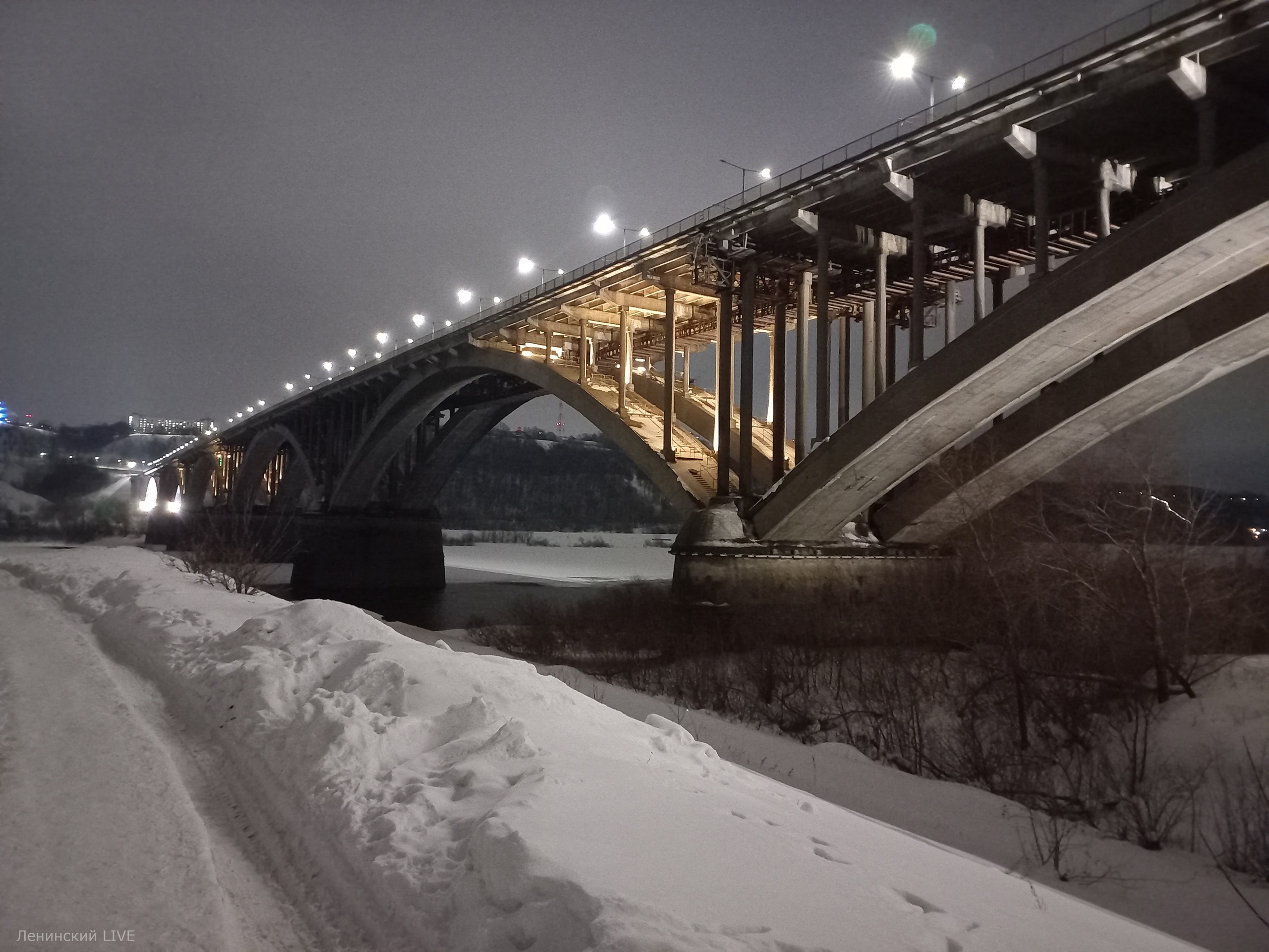 новый мост в нижнем