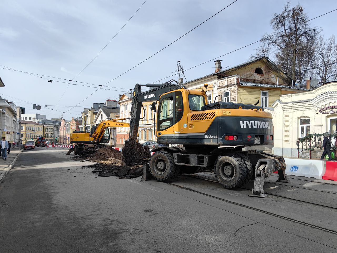 Реконструкция трамвайных путей началась на городском кольце в Нижнем  Новгороде | Открытый Нижний