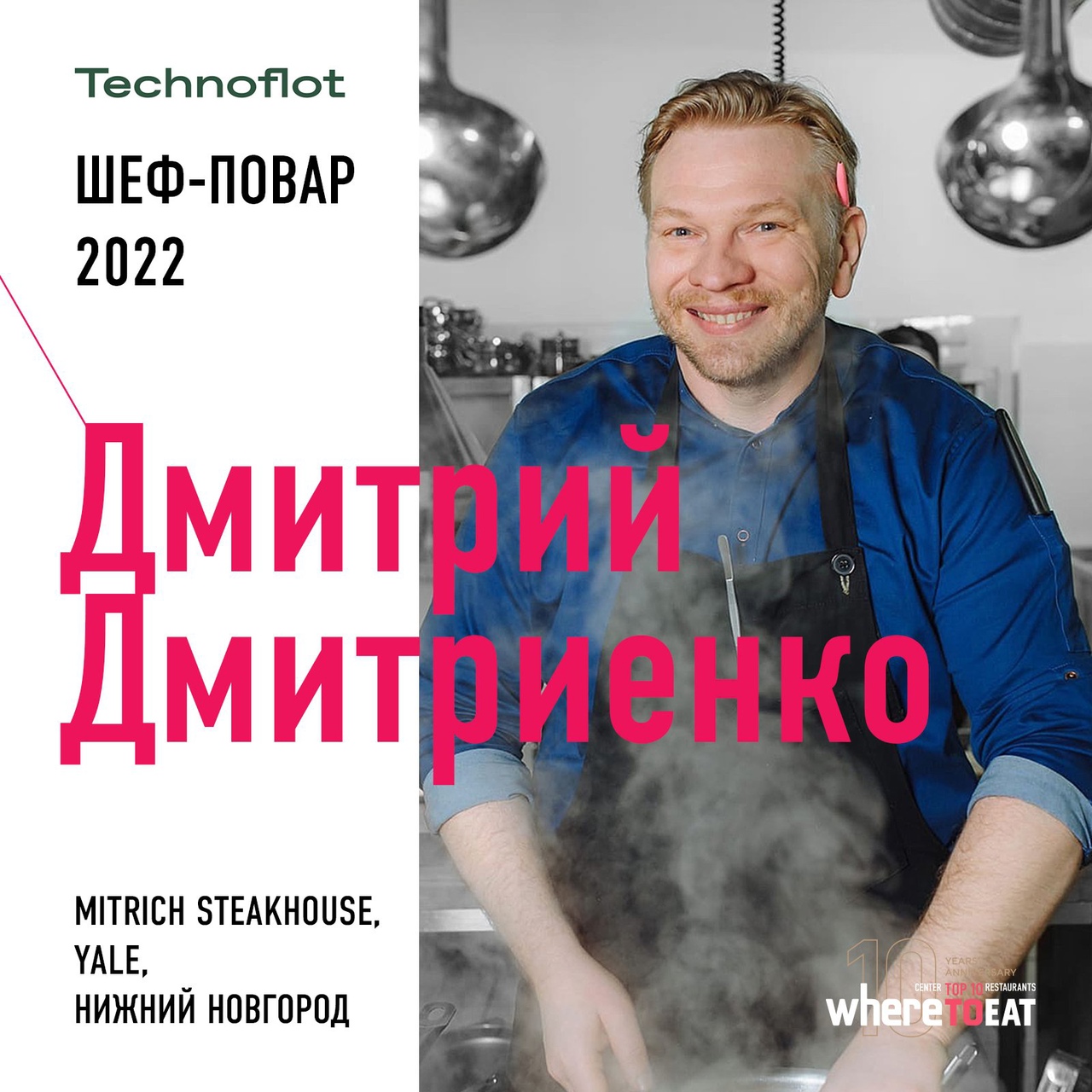 Четыре нижегородских ресторана вошли в топ-10 национальной премии  WHERETOEAT | Открытый Нижний