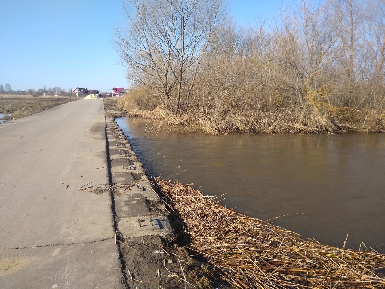 Затопленные мосты в Нижегородской области