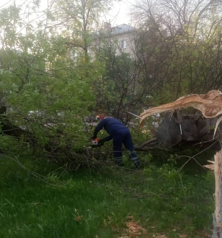 Ураган в Нижнем Новгороде 28 июня