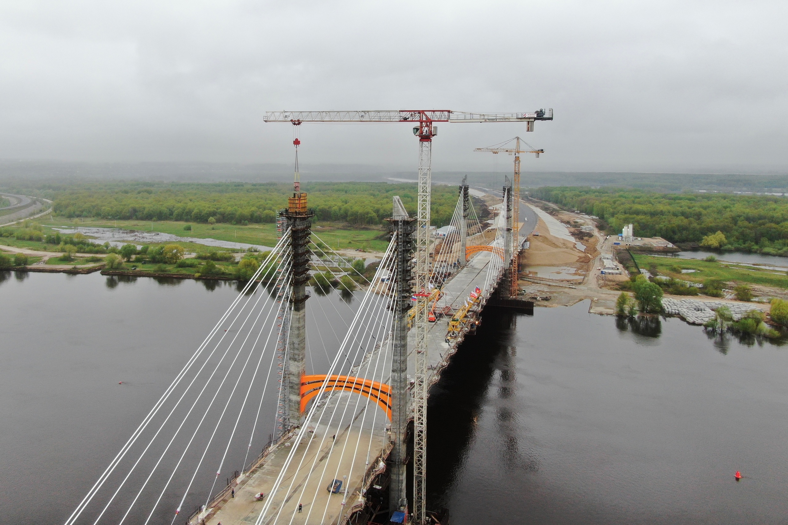 строительство моста в нижнем новгороде