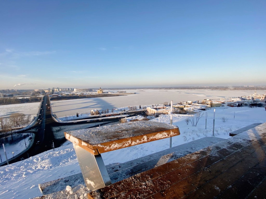 Фоторепортаж: Как набережная Федоровского в Нижнем Новгороде выглядит после  благоустройства | Открытый Нижний