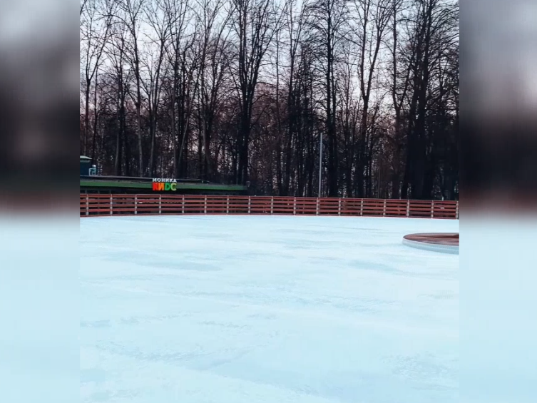 Image for Ледовый каток залили в парке «Швейцария» в Нижнем Новгороде