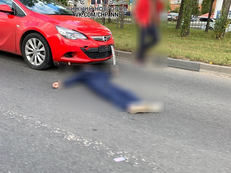 Лихач на иномарке сбил пешехода в Нижнем Новгороде