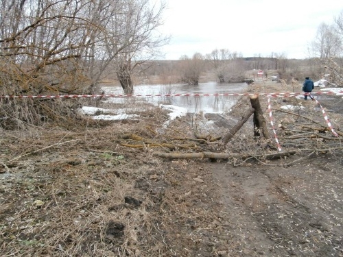 Image for Мост в Дивееве освободился от воды 