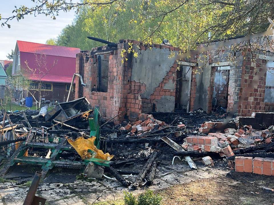 Image for СК завел дело из-за гибели нижегородских дачников на пожаре