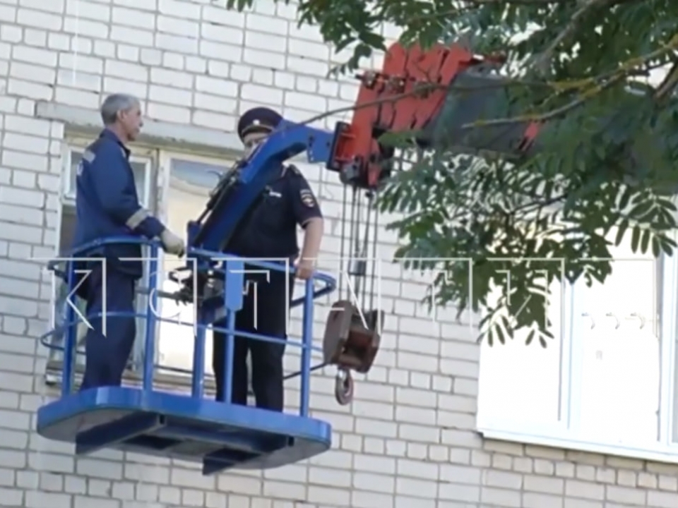 Image for Полицейские пытались попасть в квартиру нижегородского «Плюшкина» через окно